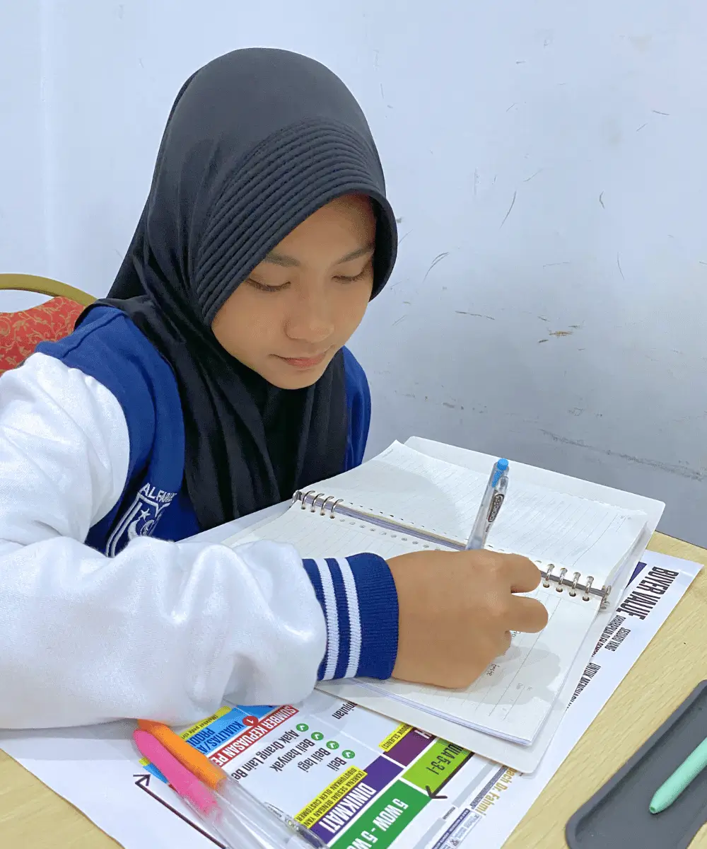 Siswa Al Farabi belajar